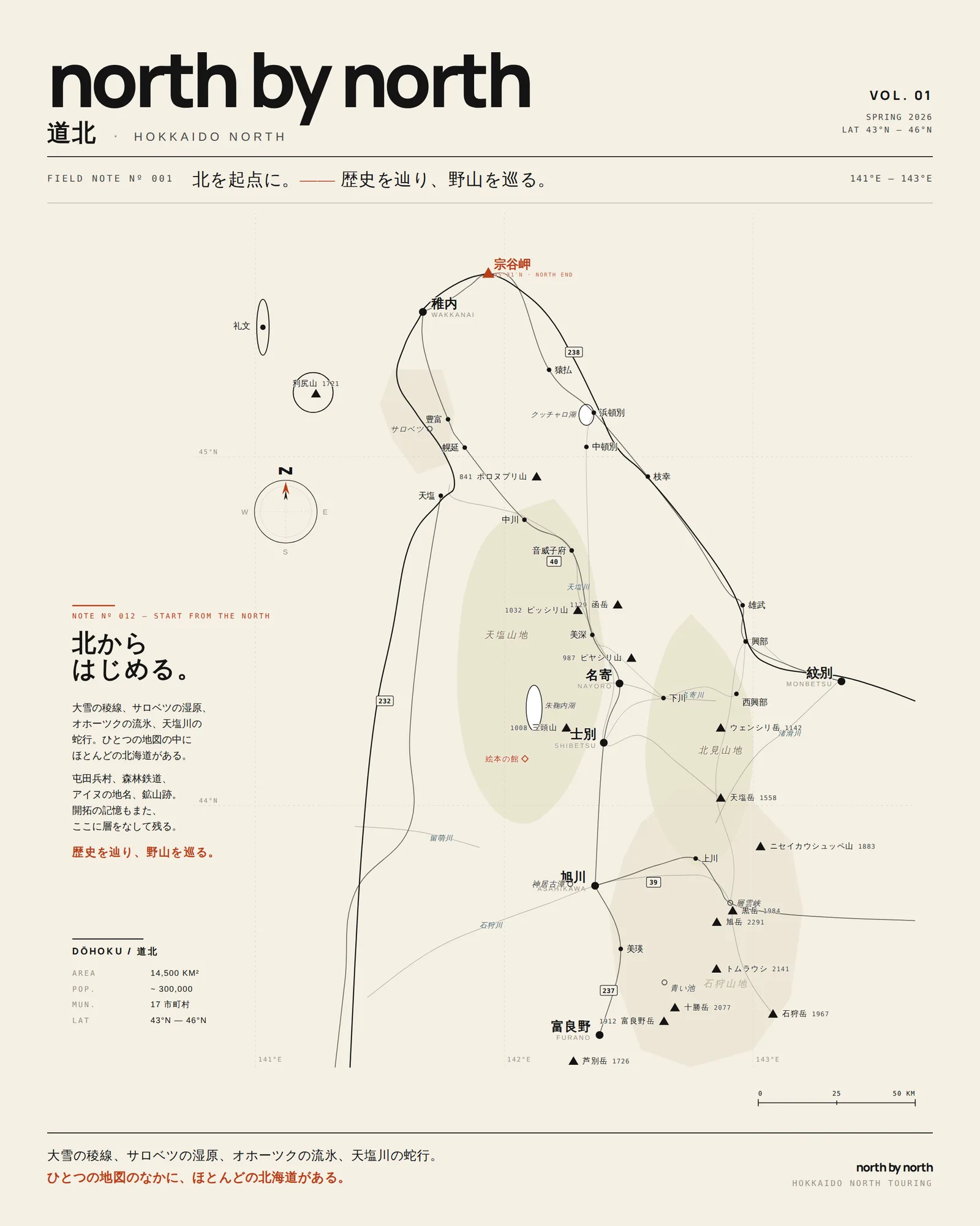 north by north 道北マップ